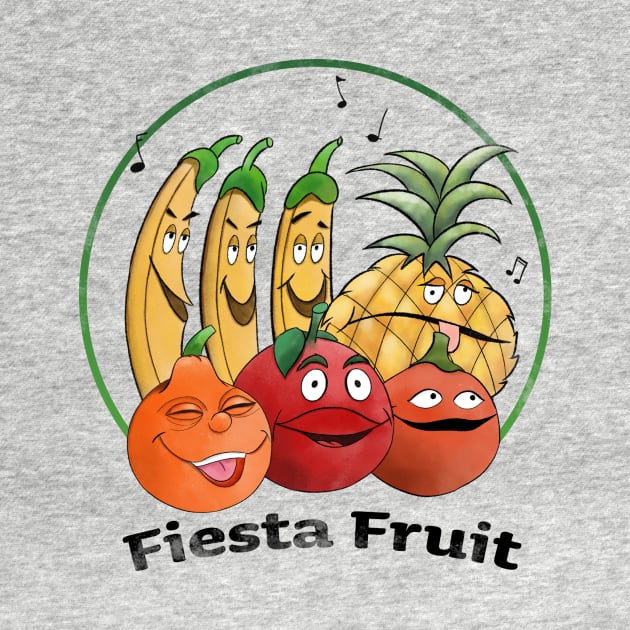 Epcot Fiesta Fruit by sketchcot